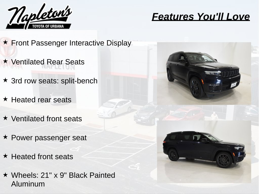 Used 2023 Jeep Grand Cherokee L Summit AWD/4WD image 32