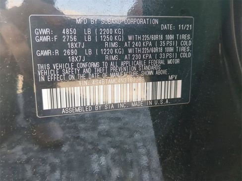 Used 2022 Subaru Outback Limited image 13