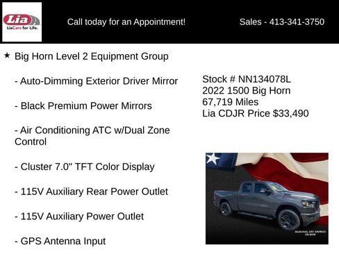 Used 2022 RAM 1500 Big Horn AWD/4WD image 11