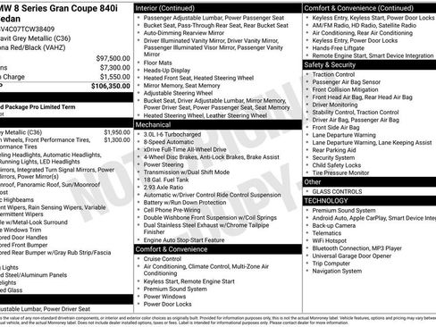 Used 2026 BMW 840i xDrive image 40