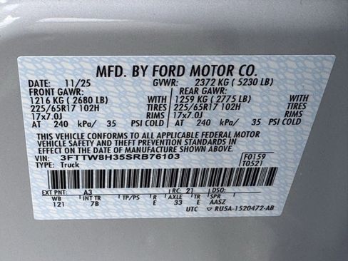 New 2025 Ford Maverick XLT w/ XLT Luxury Package image 43