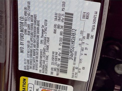 Used 2017 Ford Fusion Energi Titanium image 34