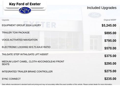 Used 2017 Ford F150 XLT w/ Equipment Group 302A Luxury AWD/4WD image 12