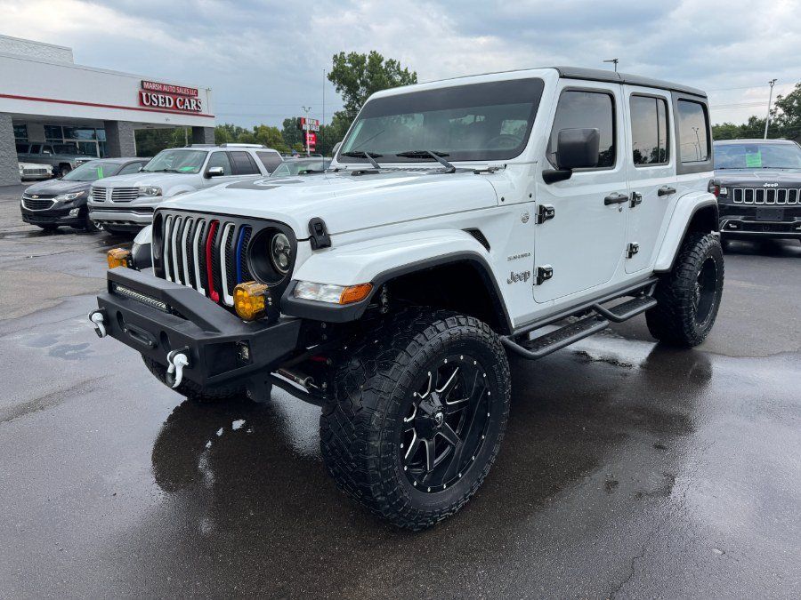 Used 2018 Jeep Wrangler Unlimited Sahara AWD/4WD image 1