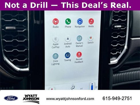 New 2025 Ford Ranger XLT w/ Black Appearance Package image 27