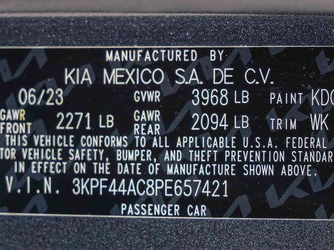 Certified 2023 Kia Forte GT w/ GT2 Package FWD image 29