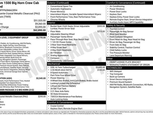 Used 2025 RAM 1500 Big Horn AWD/4WD image 35