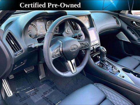 Used 2023 INFINITI Q50 Red Sport 400 w/ Black Opal Edition image 14