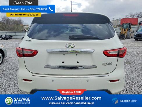 Used 2014 INFINITI QX60 Suv w/ Premium Plus Package image 8