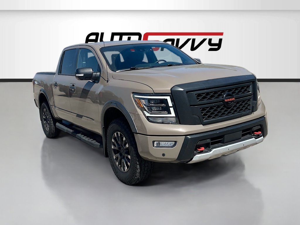 Used 2022 Nissan Titan PRO-4X w/ Pro-4x Convenience Package AWD/4WD image 1