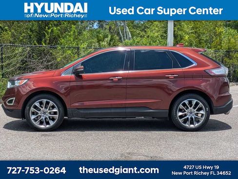 Used 2015 Ford Edge Titanium w/ Equipment Group 302A FWD image 2