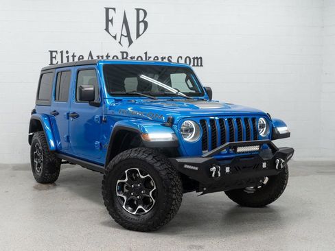 Used 2023 Jeep Wrangler Unlimited Rubicon 4xe w/ Cold Weather Group image 47