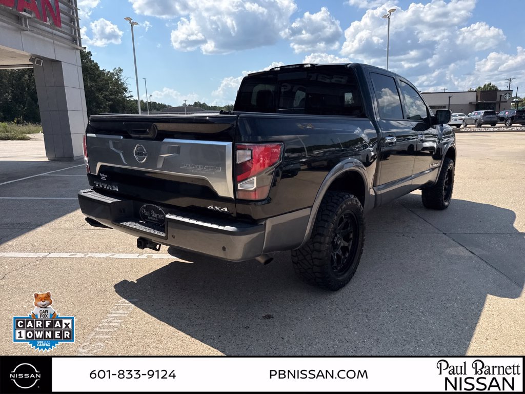 Used 2021 Nissan Titan Platinum Reserve w/ Moonroof Package AWD/4WD image 4