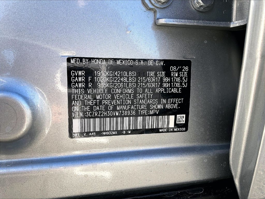 New 2027 Honda HR-V LX image 17