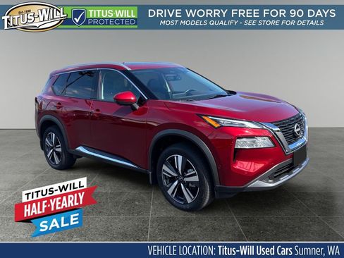 Used 2023 Nissan Rogue SL w/ SL Premium Package AWD/4WD image 1