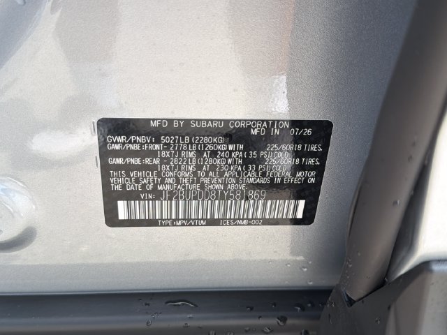 New 2026 Subaru Outback Limited AWD/4WD image 26