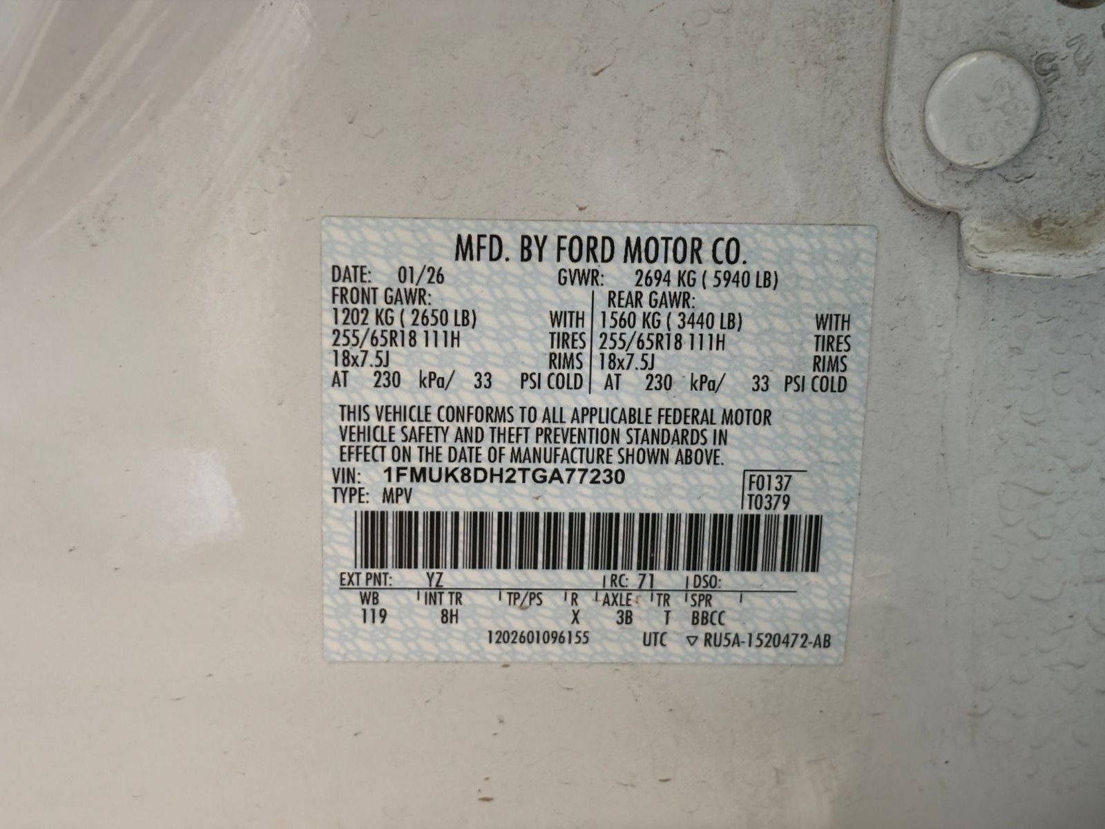 Used 2026 Ford Explorer Active AWD/4WD image 31