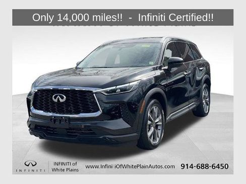 Certified 2025 INFINITI QX60 Luxe w/ Vision Package AWD/4WD image 1
