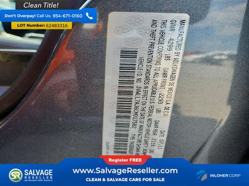 Used 2012 Volkswagen Jetta TDI FWD image 16