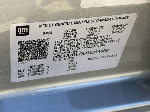 Used 2024 Chevrolet Silverado 1500 LTZ w/ Technology Package image 32