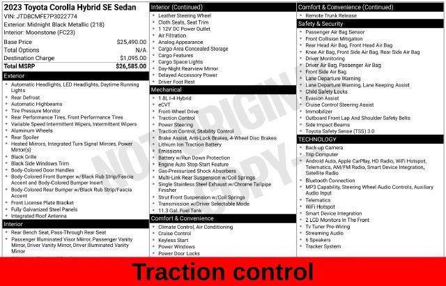 Used 2023 Toyota Corolla SE FWD image 23