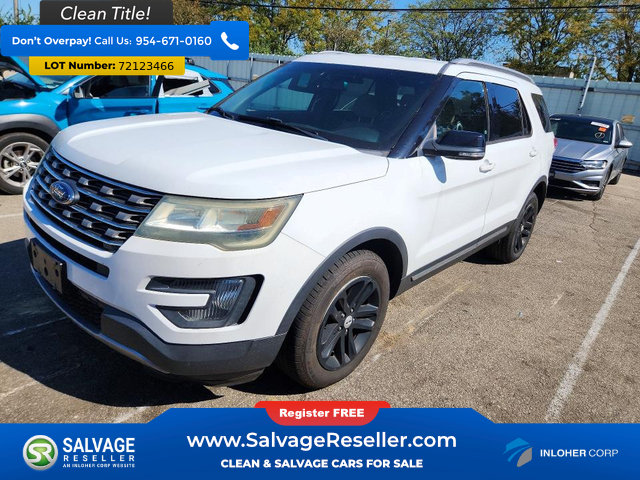 Used 2016 Ford Explorer XLT w/ Equipment Group 201A FWD image 1