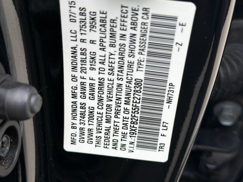 Used 2015 Honda Civic LX image 40