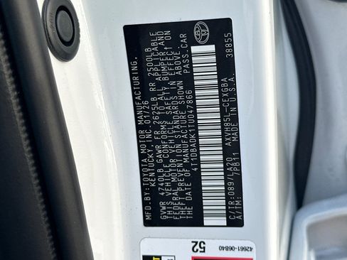 Certified 2026 Toyota Camry XLE AWD/4WD image 28