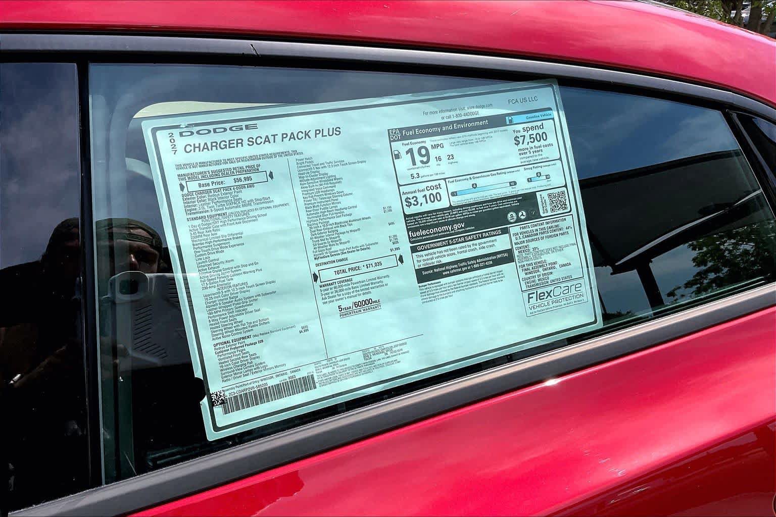 New 2027 Dodge Charger Scat Pack AWD/4WD image 19