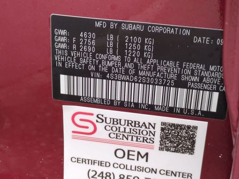 Used 2025 Subaru Legacy Premium AWD/4WD image 32