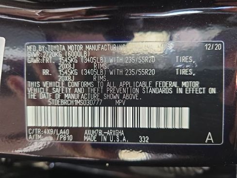 Used 2021 Toyota Highlander Platinum image 37