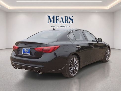 Used 2023 INFINITI Q50 Red Sport 400 w/ Black Opal Edition AWD/4WD image 5