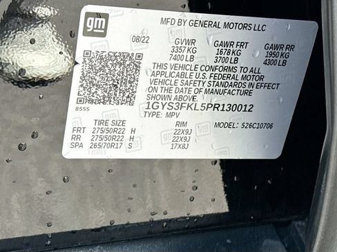 Used 2023 Cadillac Escalade Sport w/ LPO, ONYX Package RWD image 36