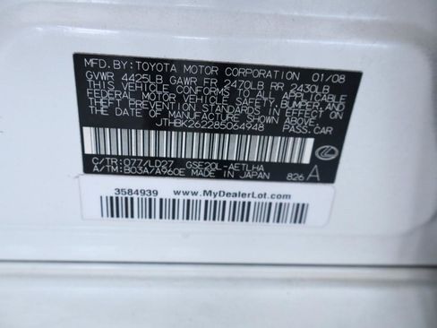 Used 2008 Lexus IS 250 RWD image 39