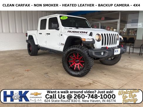 Used 2021 Jeep Gladiator Rubicon w/ Trailer Tow Package image 1