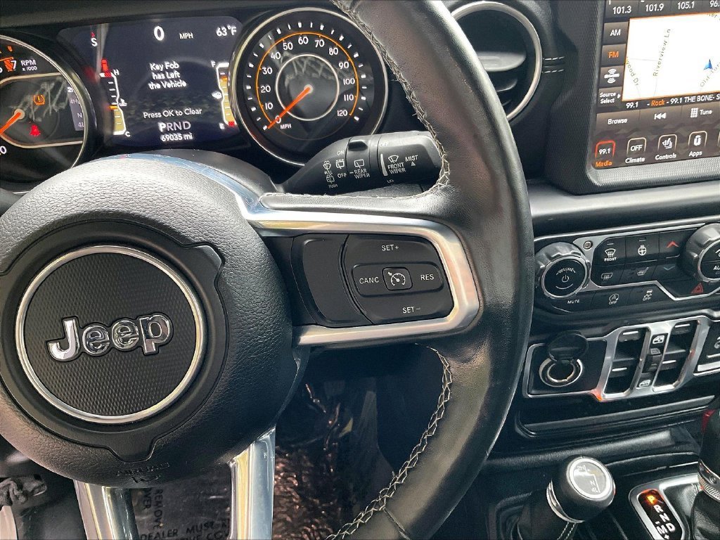Used 2020 Jeep Wrangler Unlimited Sahara w/ Uconnect 4C Nav & Sound Group AWD/4WD image 24