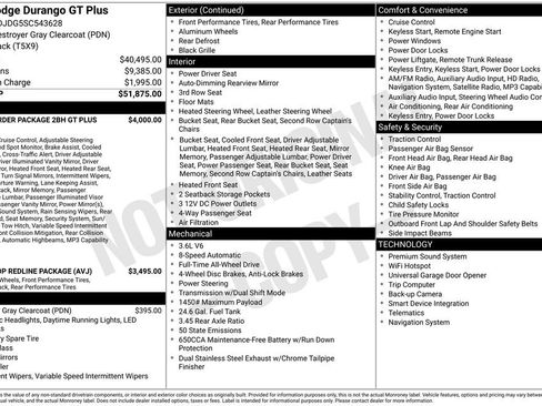 Used 2025 Dodge Durango GT AWD/4WD image 17