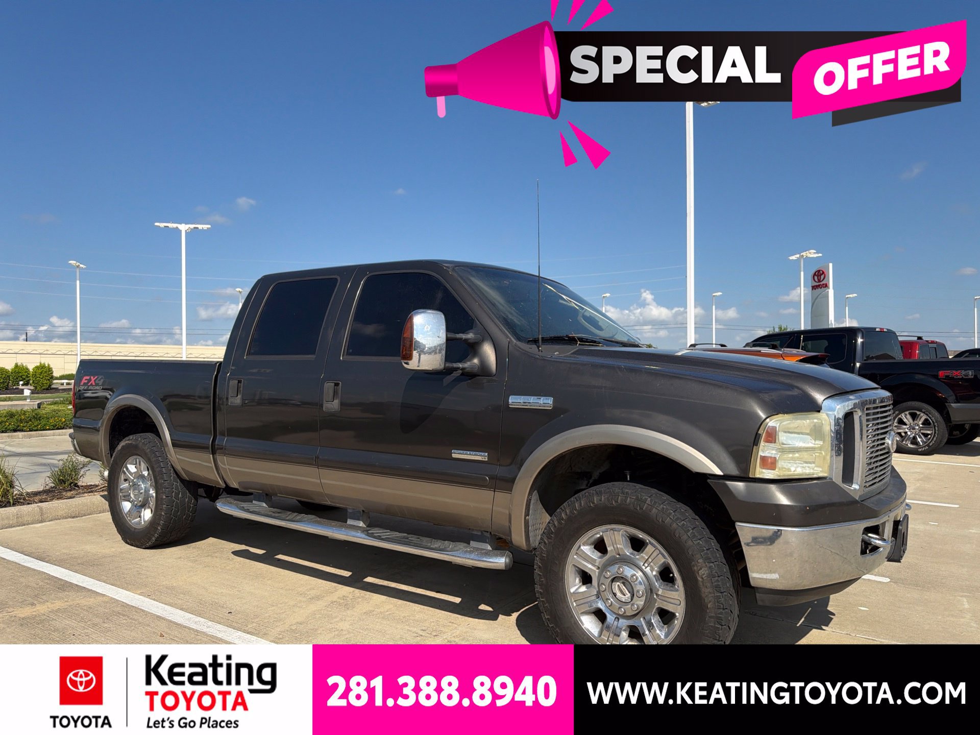Used 2006 Ford F250 4x4 Crew Cab Super Duty image 1