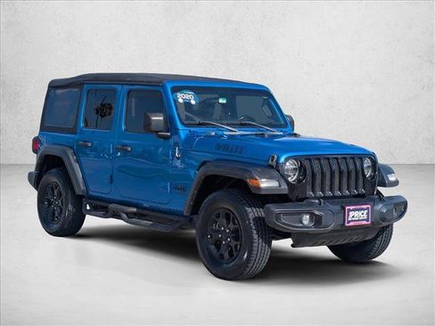 Used 2022 Jeep Wrangler Unlimited Sport AWD/4WD image 3