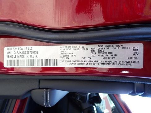 New 2025 Jeep Grand Cherokee L Altitude image 16