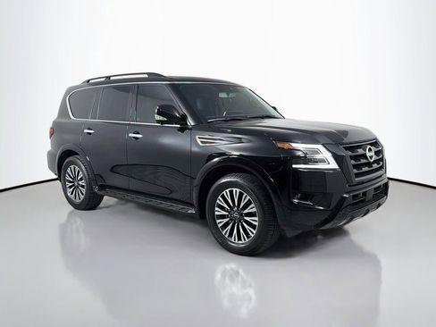 Used 2023 Nissan Armada SL w/ Midnight Edition Package RWD image 3