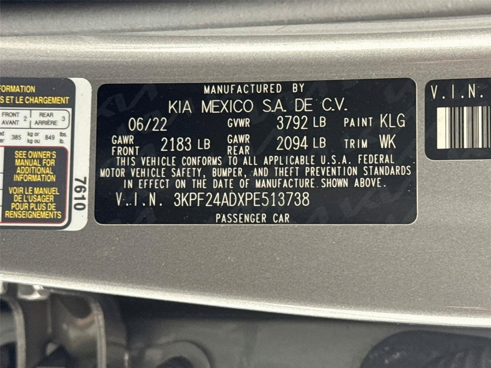 Used 2023 Kia Forte LXS FWD image 29