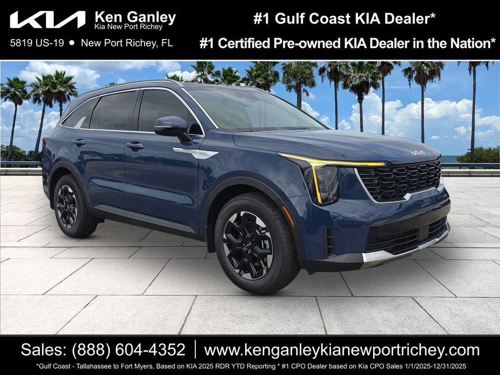 New 2026 Kia Sorento S w/ S Panoramic Sunroof Package FWD image 1
