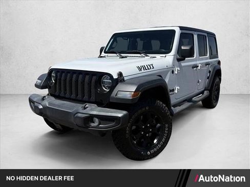 Used 2021 Jeep Wrangler Unlimited Sport AWD/4WD image 1