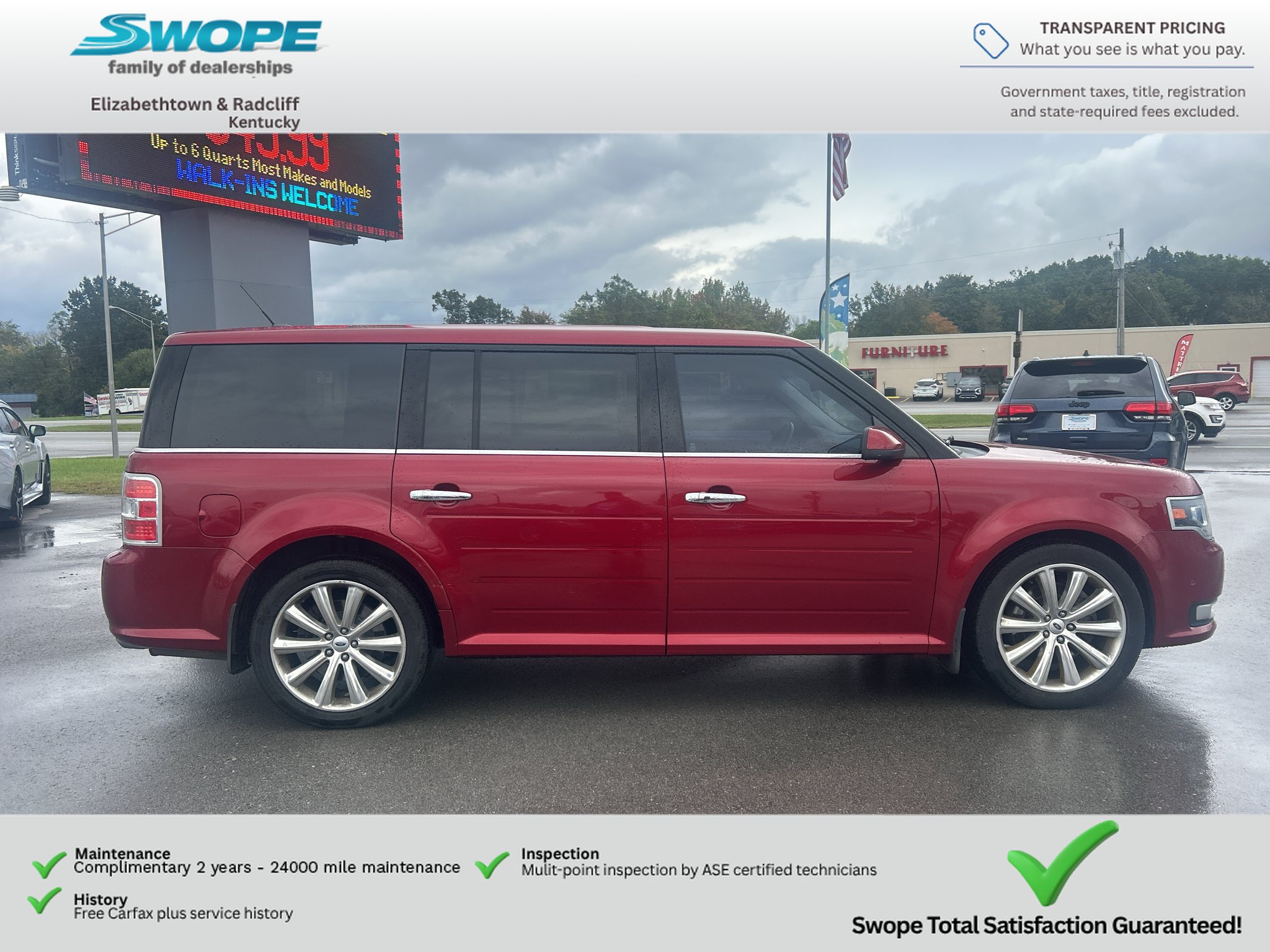 Used 2014 Ford Flex Limited w/ Equipment Group 303A AWD/4WD image 7