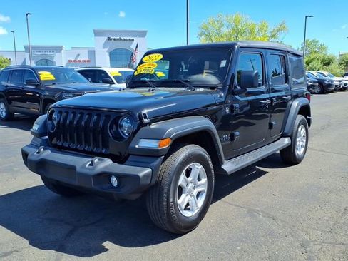 Certified 2022 Jeep Wrangler Unlimited Sport AWD/4WD image 3