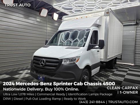 Used 2024 Mercedes-Benz Sprinter 4500 image 1