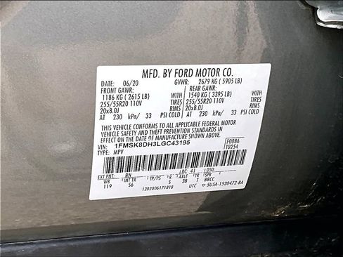 Used 2020 Ford Explorer XLT w/ Equipment Group 202A AWD/4WD image 22