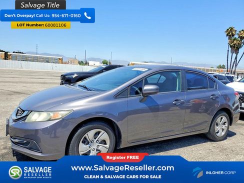 Used 2015 Honda Civic LX image 1