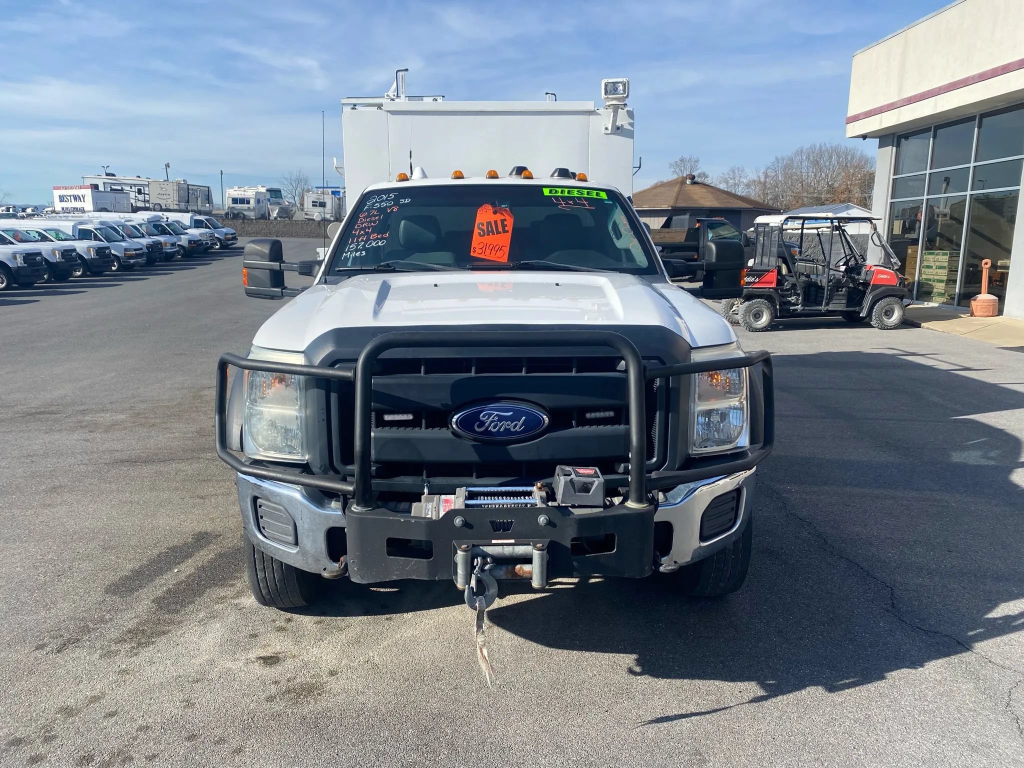 Used 2015 Ford F550 4x4 Regular Cab Super Duty image 2